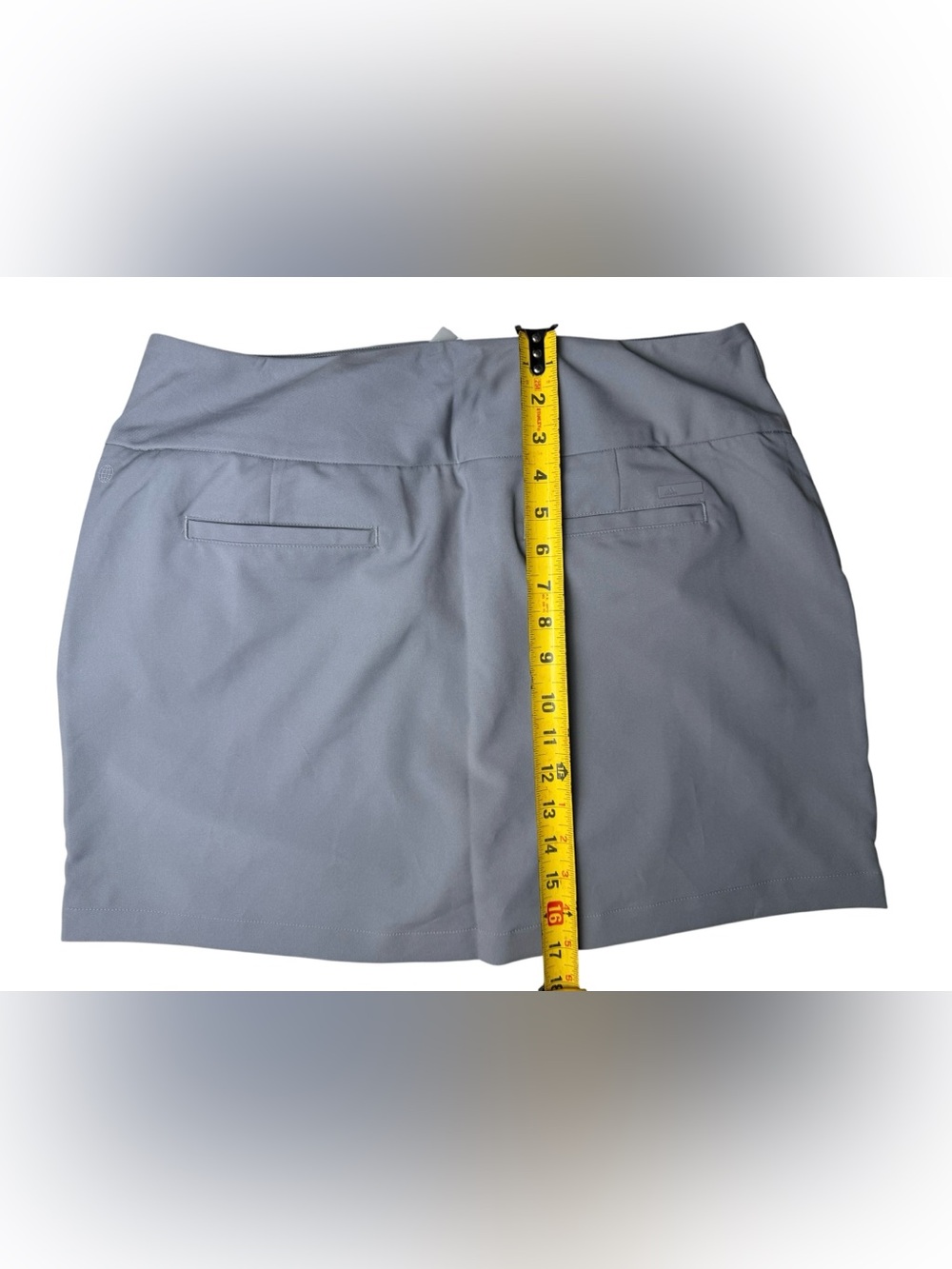 Adidas Gray Performance Skort Tennis Pickleball Golf Athleisure NWT Large - Picture 5 of 10
